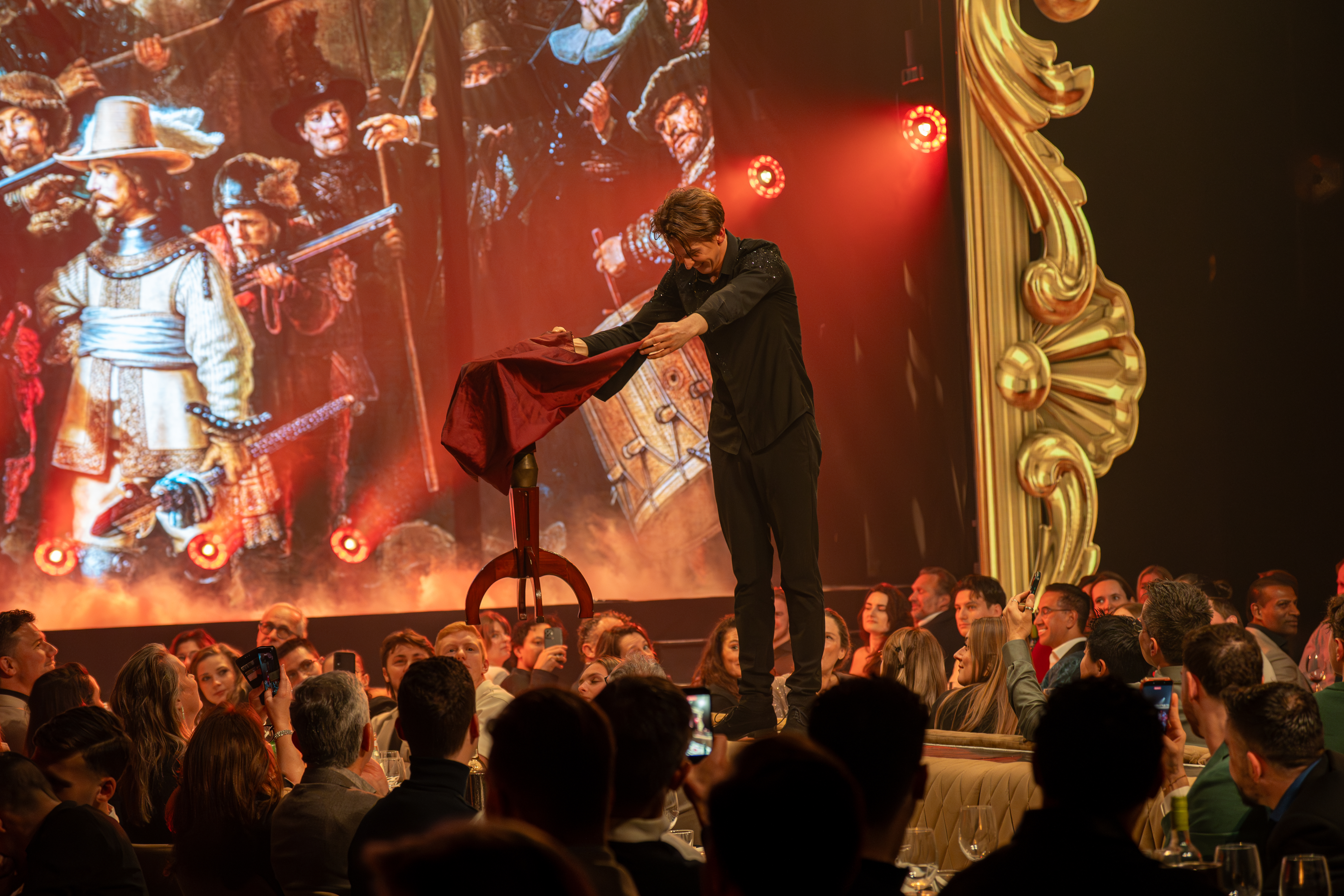 Nigel Otermans tijdens Amsterdam Magical Experience